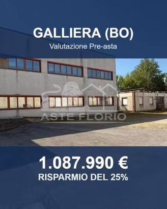 Immobile in asta di 7000 m² a Galliera