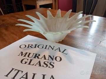 Centrotavola in vetro di MURANO cm. 28 anni '50