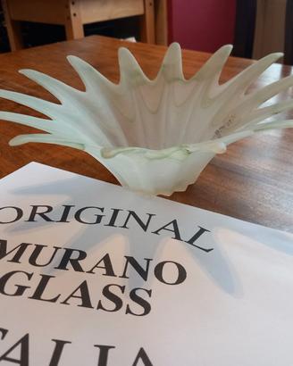 Centrotavola in vetro di MURANO cm. 28 anni '50