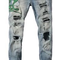 snakes jeans