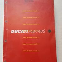 DUCATI 748-748 S 2002 manuale officina SPAGNOLO