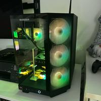 PC gaming,monitor,mouse e tastiera piu cassa audio
