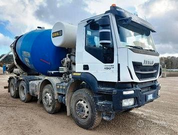 Iveco Trakker 410T45 + Betoniera Cifa
