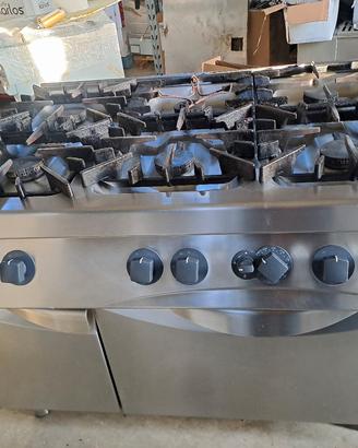 cucina 6 fuochi 
