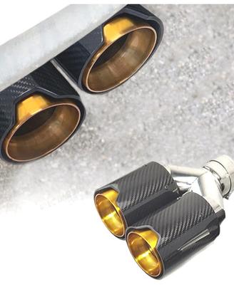 TERMINALE SCARICO SINISTRO BMW LOOK M PERFORMANCE 