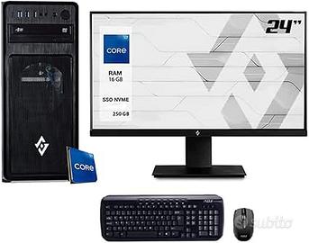 PC Desktop Completo INVENTIVE W700 - Intel i7, 16G