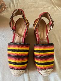 Sandali Schutz con zeppa n.40 donna