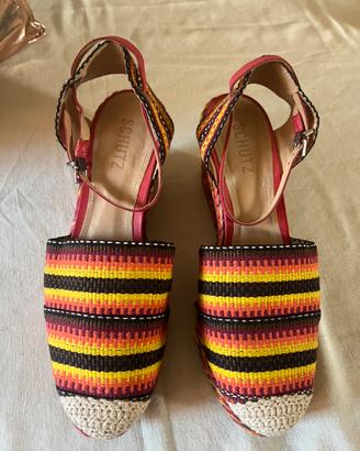 Sandali Schutz con zeppa n.40 donna