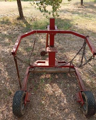 carrello per spostare vasi di limoni