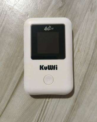 KuWiFi 4G LTE Wifi Router Mobile display touch + b
