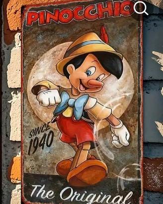 targhetta pinocchio 