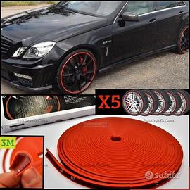 Protezione CERCHI in lega MERCEDES Adesiva ROSSA