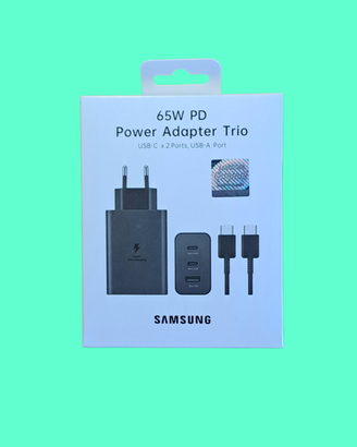 Caricabatterie Samsung 65W 3 in 1 NUOVO