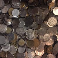 LOTTO 7 KG CHILOGRAMMO MONETE REPUBBLICA ITALIANA