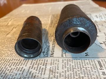 Vasetto fermacarte in ferro gwr.40 ww2 inerte