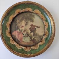 Miniatura Vintage "La Leçon de Musique"