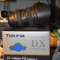 Obbiettivo TOKINA AT-X124 AF PRO DX digital SLR 12