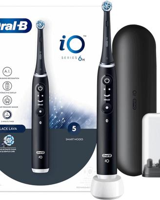 Oral-B Spazzolino Elettrico Ricaricabile iO6 Nero