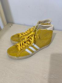 Sneakers Adidas Basket Profi Mid Uomo Gialle 44