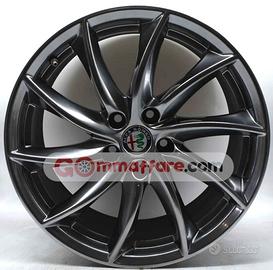 4 cerchi lega alfa romeo new giulia r18 lt5165