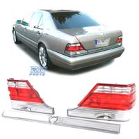 FANALI MERCEDES S W140 ROSSO BIANCO