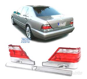FANALI MERCEDES S W140 ROSSO BIANCO