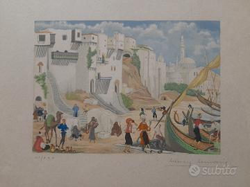 litografia di Henri Lemoine