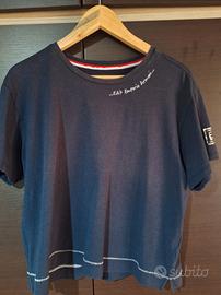 T-shirt blu EA7 Emporio Armani 100% cotone tg L