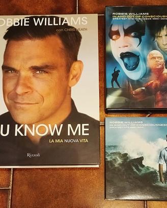 Libro + CD + DVD Robbie Williams Take That