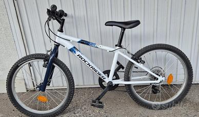Bici Mtb bambino 6-9 anni ROCKRIDER ST 120 bianco-