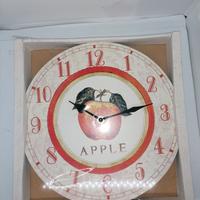 orologio tondo da parete a atteria nuovo