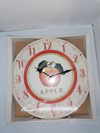 orologio tondo da parete a atteria nuovo