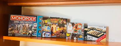 Monopoli giro del mondo +3 giochi Clementoni