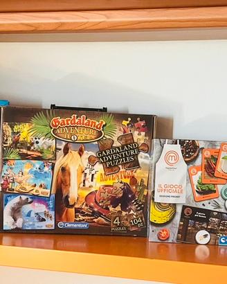 Monopoli giro del mondo +3 giochi Clementoni