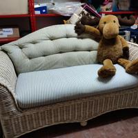 Divano in rattan
