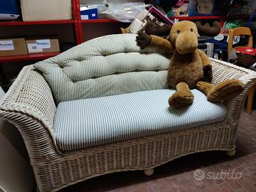 Divano in rattan