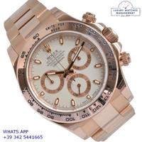 ROLEX Cosmograph Daytona 116505 White dial Everose
