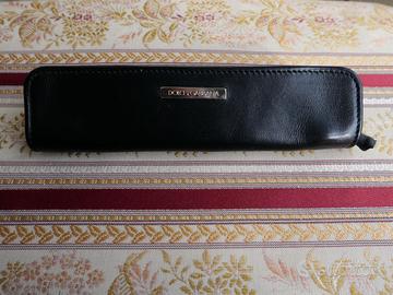 porta penna Dolce & Gabbana in pelle