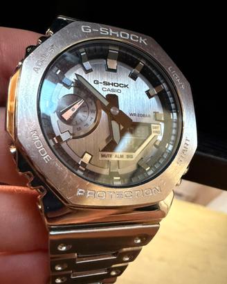 Casio G-Shock GM-2100 "CasiOak" Metal + Bracciale