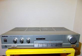 AMPLIFICATORE TECHNICS SU-500 NEW CLASS A ARGENTO  			