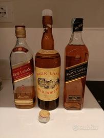 Bottiglie whisky 