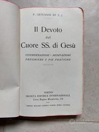 Libro "Il Devoto del Cuore SS. di Gesù" - P. Giova
