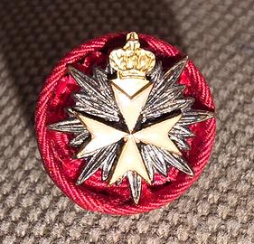 Rosetta per Cavaliere dell'Ordine di Malta
