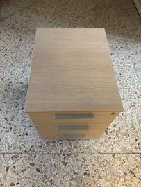 Cassettiera Rovere sbiancato