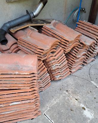 200 tegole in cotto 