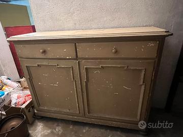 Credenza antica shabby chic