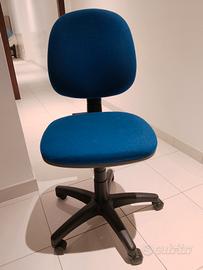 sedia girevole da scrivania