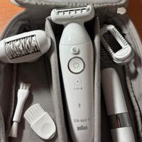 Braun Silk-épil 9 depilatore donna + mini per viso