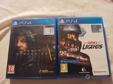 2 giochi PS4 death e grid