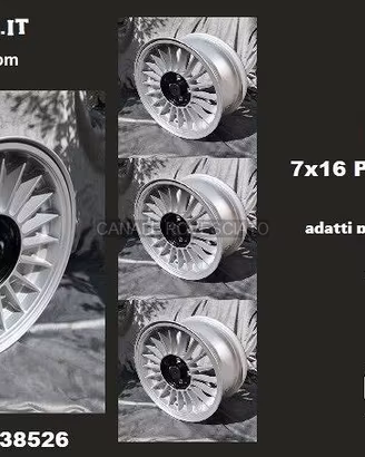 Cerchi alpina 7x 16 4x100 et28 vw